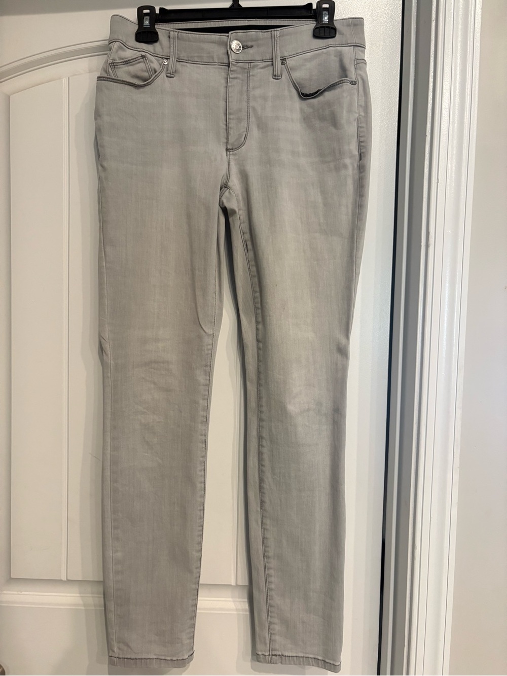 Chico's Light Gray Casual Jeans